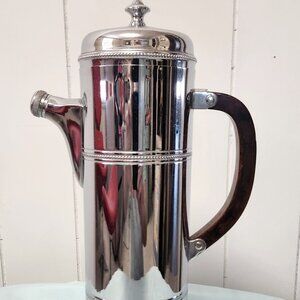 1930s Art Deco cocktail shaker Farber Bros